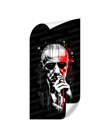 Sticker for car pillar Ojciec Chrzestny | TurboWrapz.com