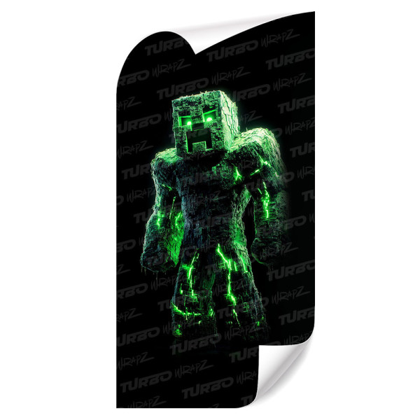 Sticker for car pillar Minecraft 1 | TurboWrapz.com