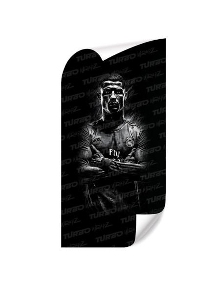 Naklejka na słupek samochodowy Cristiano Ronaldo | TurboWrapz.com
