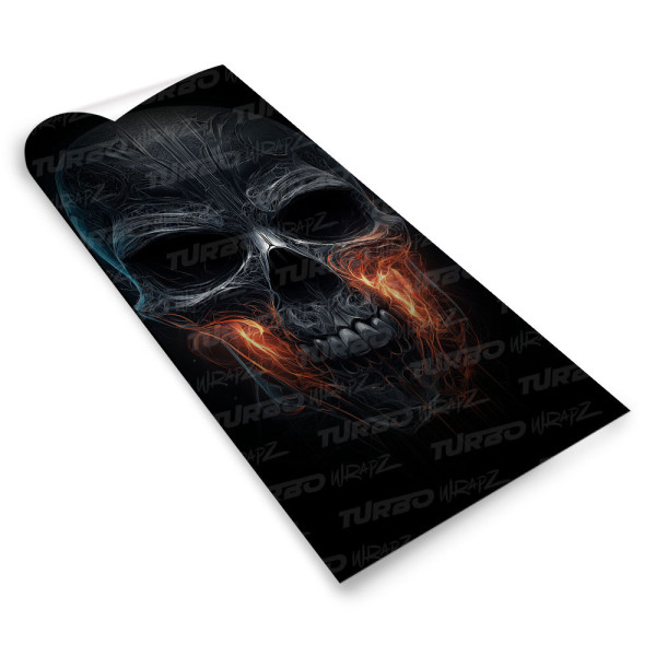 Sticker for car pillar Czaszka 1 | TurboWrapz.com