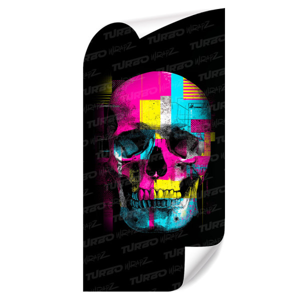Sticker for car pillar Czaszka 2 | TurboWrapz.com