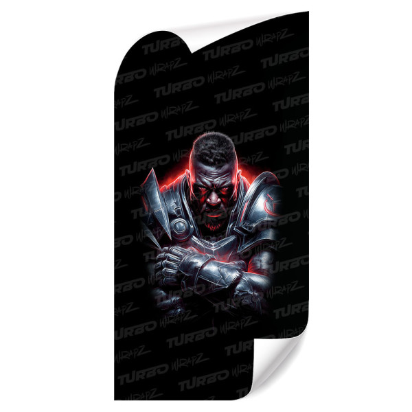 Sticker for car pillar Mecha żołnierz | TurboWrapz.com