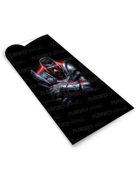 Sticker for car pillar Mecha żołnierz | TurboWrapz.com