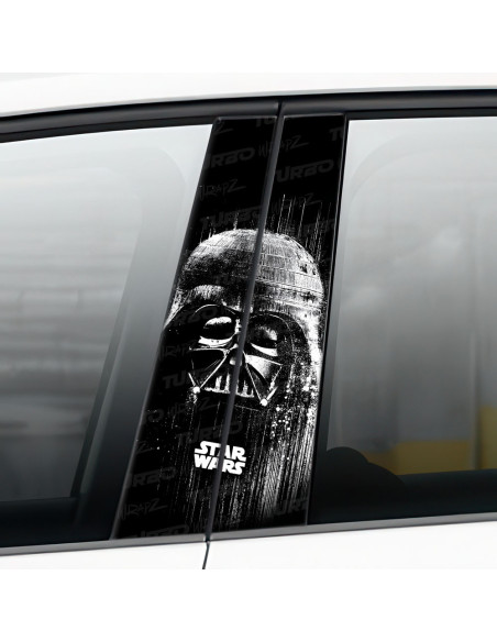 Sticker for car pillar Darth Vader 2 | TurboWrapz.com
