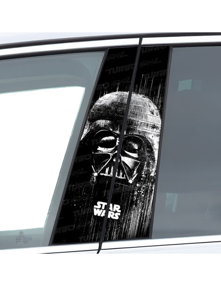 Sticker for car pillar Darth Vader 2 | TurboWrapz.com