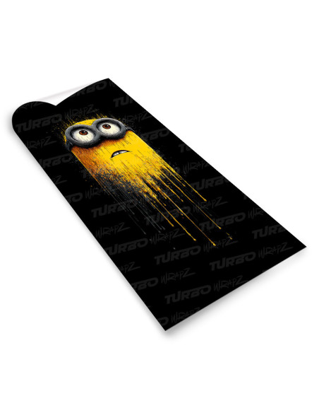 Naklejka na słupek samochodowy Minion Splash | TurboWrapz.com