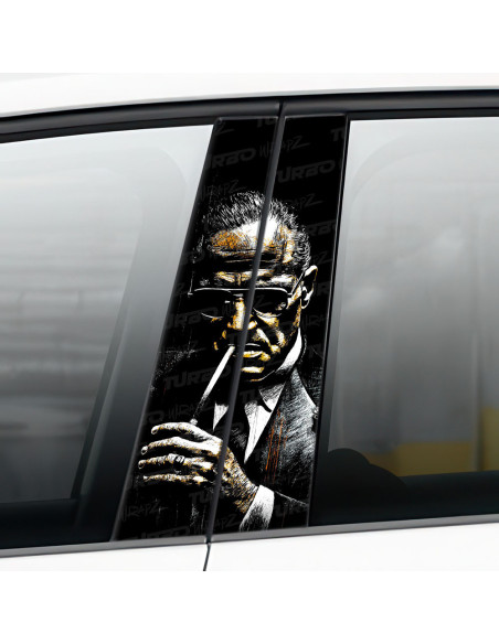 Naklejka na słupek samochodowy Ojciec Chrzestny 2 | TurboWrapz.com