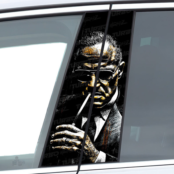 Naklejka na słupek samochodowy Ojciec Chrzestny 2 | TurboWrapz.com