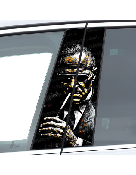 Naklejka na słupek samochodowy Ojciec Chrzestny 2 | TurboWrapz.com