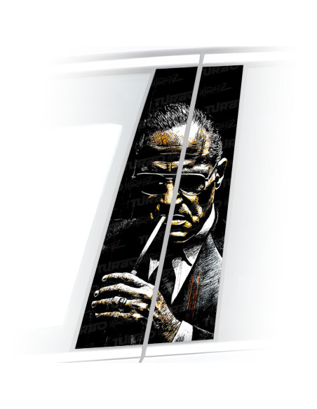 Sticker for car pillar Ojciec Chrzestny 2 | TurboWrapz.com