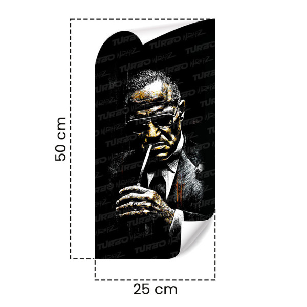 Naklejka na słupek samochodowy Ojciec Chrzestny 2 | TurboWrapz.com