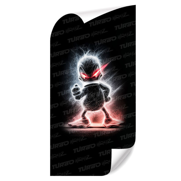 Sticker for car pillar Kaczor Donald demon | TurboWrapz.com