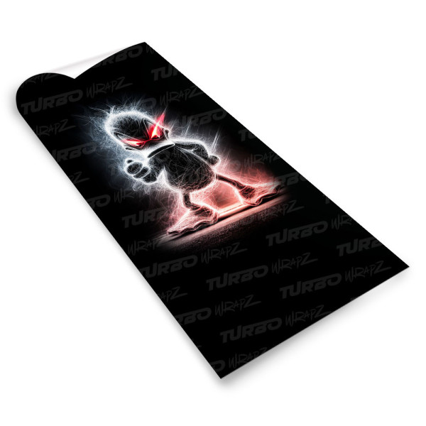 Sticker for car pillar Kaczor Donald demon | TurboWrapz.com