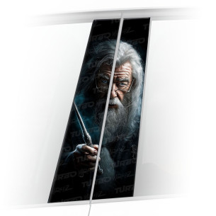 Sticker for car pillar Dumbledore | TurboWrapz.com