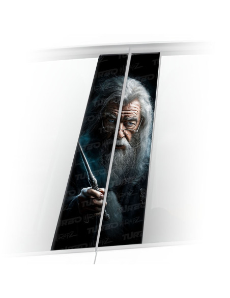 Sticker for car pillar Dumbledore | TurboWrapz.com