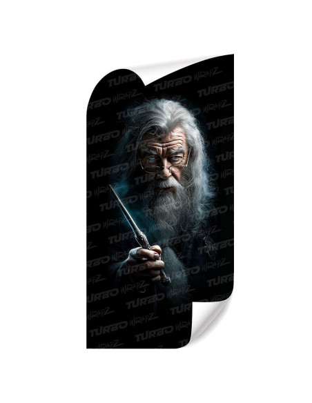 Sticker for car pillar Dumbledore | TurboWrapz.com