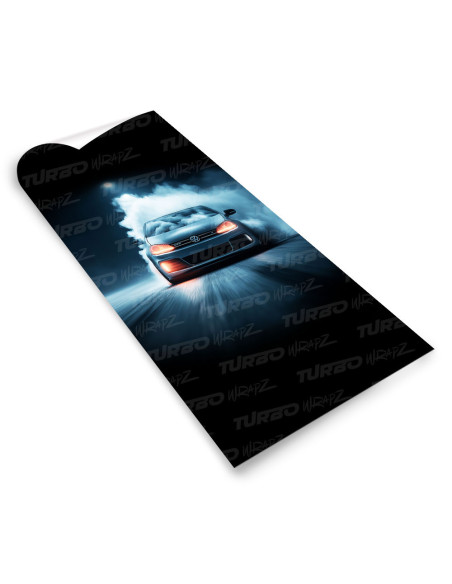 Sticker for car pillar Golf GTI V | TurboWrapz.com