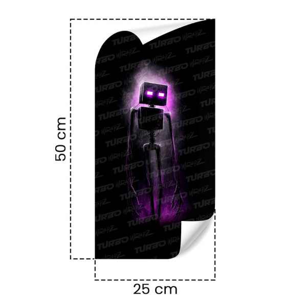 Sticker for car pillar Minecraft 2 ART | TurboWrapz.com