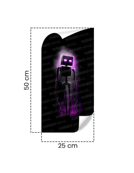 Sticker for car pillar Minecraft 2 ART | TurboWrapz.com