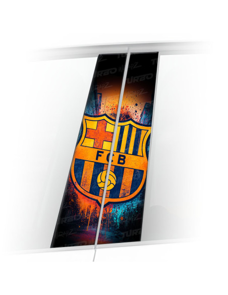 Naklejka na słupek samochodowy FC Barcelona  | TurboWrapz.com