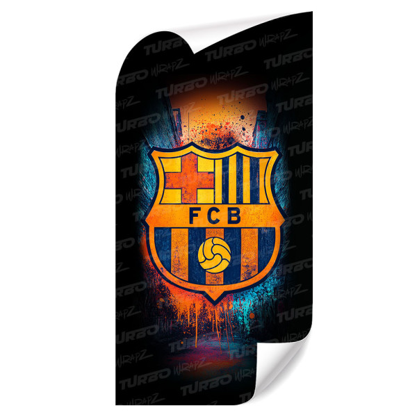 Naklejka na słupek samochodowy FC Barcelona  | TurboWrapz.com