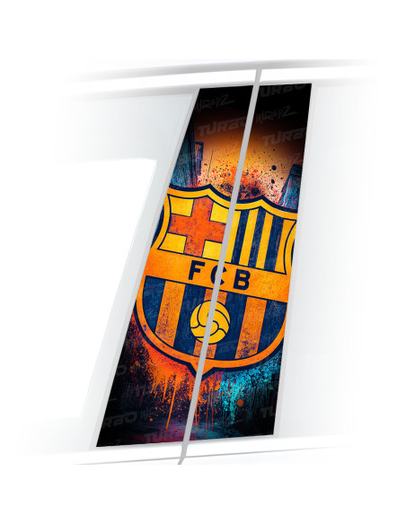 Naklejka na słupek samochodowy FC Barcelona  | TurboWrapz.com