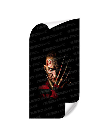 Sticker for car pillar Freddie Krueger | TurboWrapz.com
