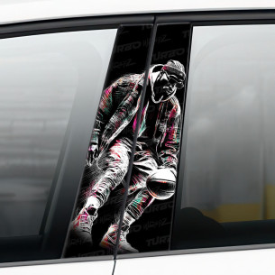 Sticker for car pillar Gracz streetball | TurboWrapz.com 2