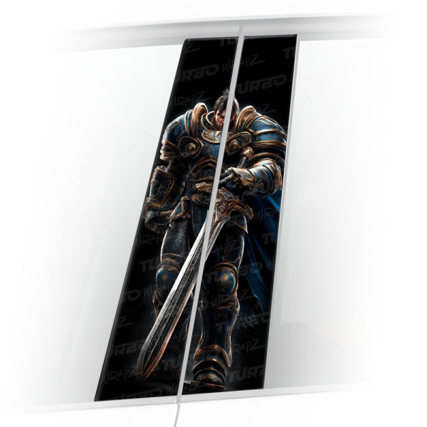 Sticker for car pillar Garen | TurboWrapz.com