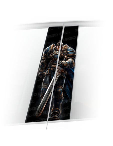 Sticker for car pillar Garen | TurboWrapz.com