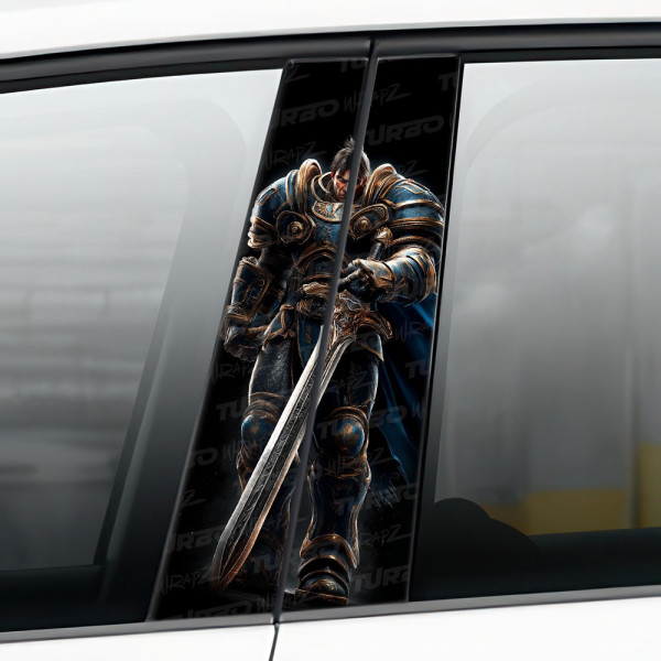 Sticker for car pillar Garen | TurboWrapz.com