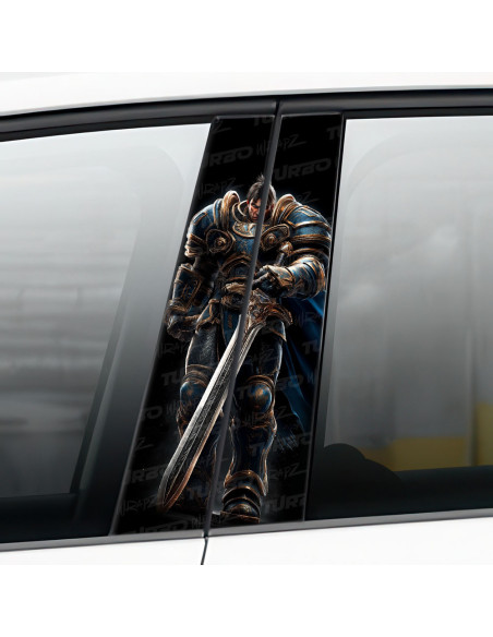 Sticker for car pillar Garen | TurboWrapz.com