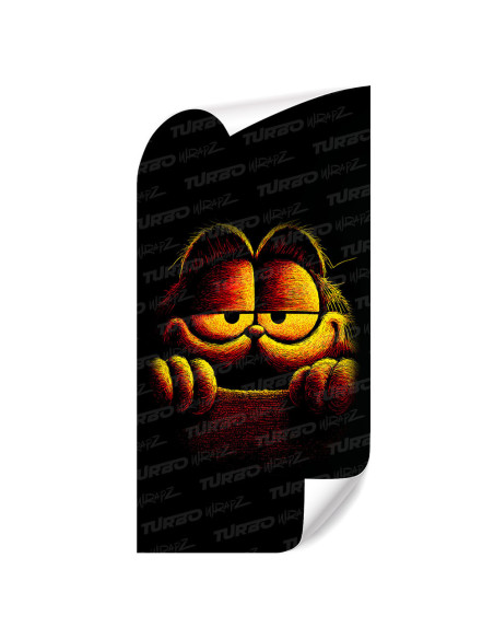 Naklejka na słupek samochodowy Garfield 2 | TurboWrapz.com