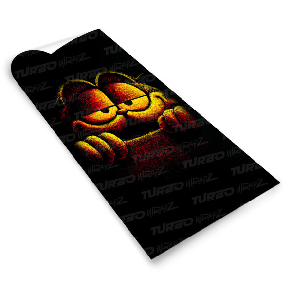 Naklejka na słupek samochodowy Garfield 2 | TurboWrapz.com