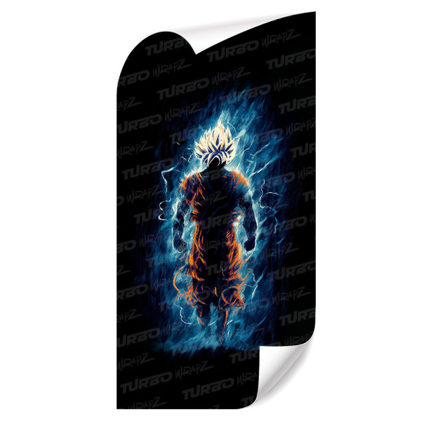 Naklejka na słupek samochodowy Goku | TurboWrapz.com