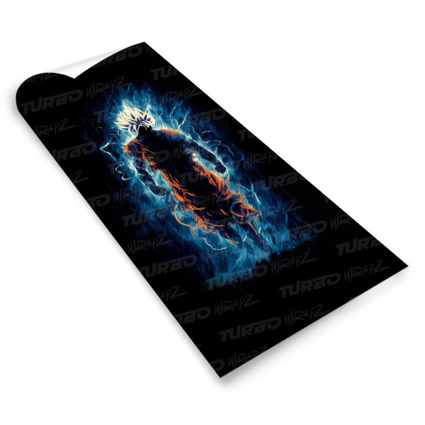 Naklejka na słupek samochodowy Goku | TurboWrapz.com