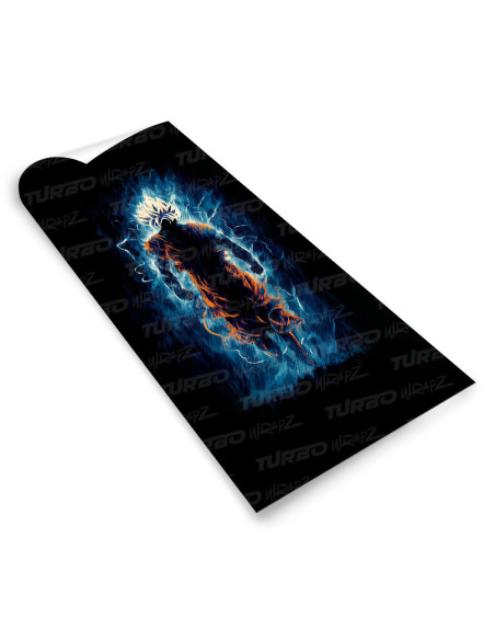 Naklejka na słupek samochodowy Goku | TurboWrapz.com