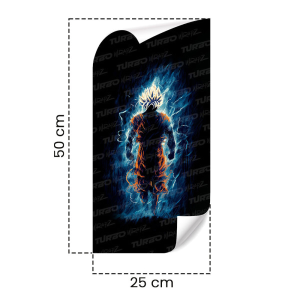 Naklejka na słupek samochodowy Goku | TurboWrapz.com