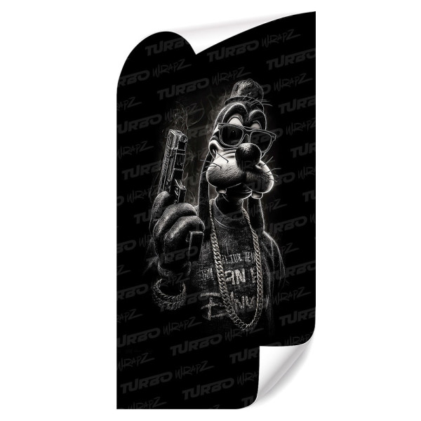 Sticker for car pillar Goofy Mafia | TurboWrapz.com