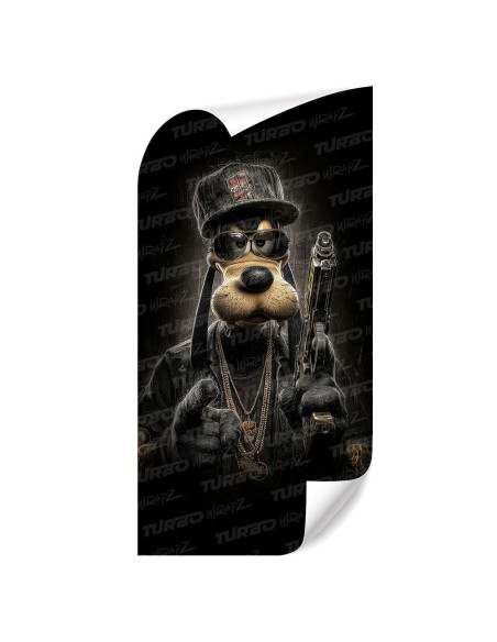 Naklejka na słupek samochodowy Goofy Mafia 2 | TurboWrapz.com
