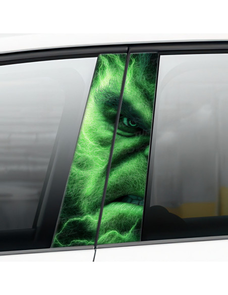 Sticker for car pillar HULK | TurboWrapz.com