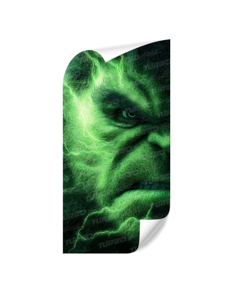 Sticker for car pillar HULK | TurboWrapz.com