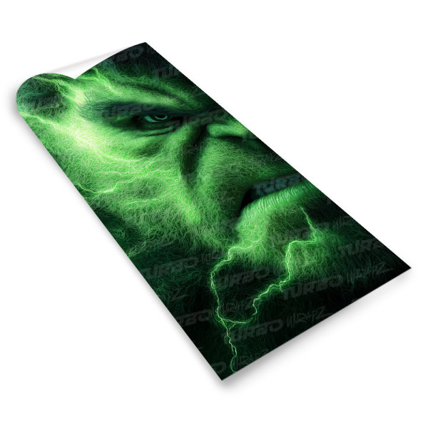 Sticker for car pillar HULK | TurboWrapz.com