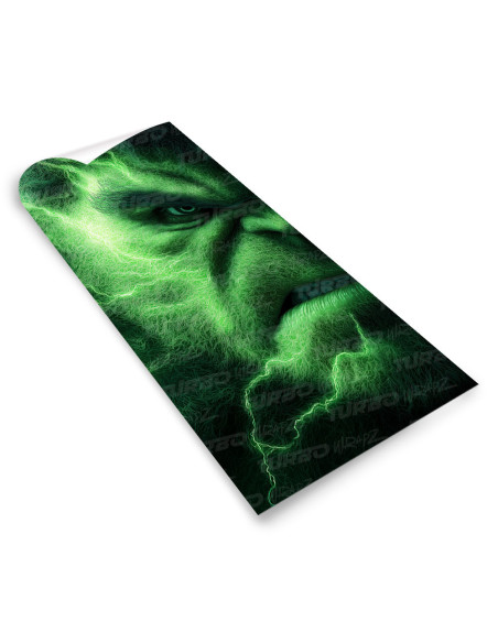 Sticker for car pillar HULK | TurboWrapz.com