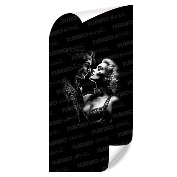Sticker for car pillar Harley Quinn i Joker | TurboWrapz.com