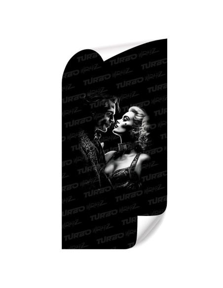 Sticker for car pillar Harley Quinn i Joker | TurboWrapz.com