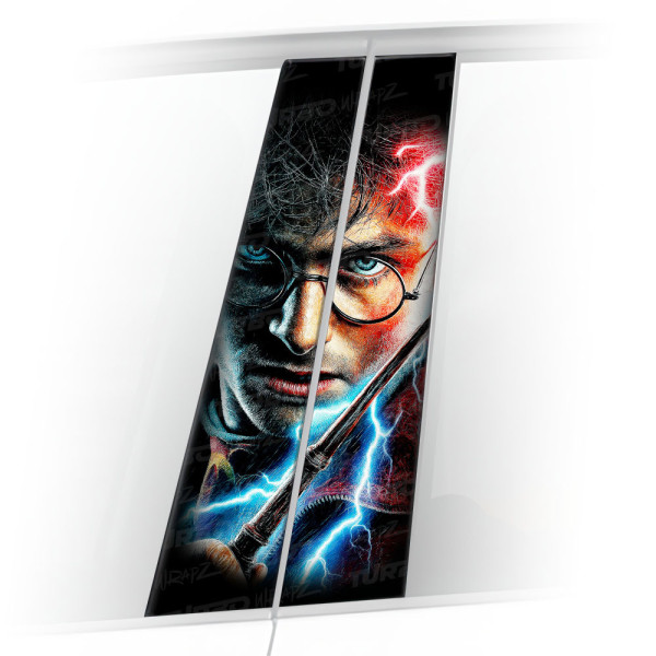 Sticker for car pillar Harry Potter | TurboWrapz.com