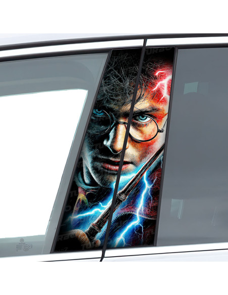 Sticker for car pillar Harry Potter | TurboWrapz.com