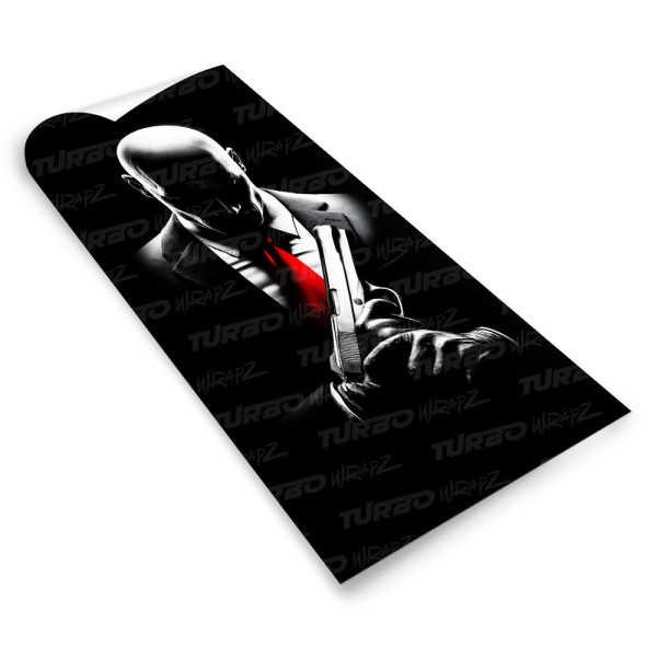 Naklejka na słupek samochodowy Hitman | TurboWrapz.com