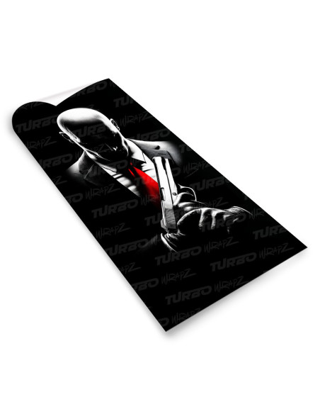Naklejka na słupek samochodowy Hitman | TurboWrapz.com